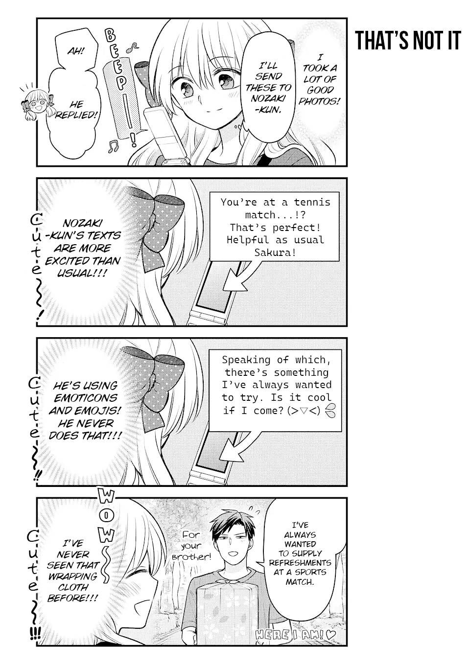 Gekkan Shojo Nozaki-kun Chapter 138.5 5